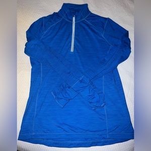 KIRKLAND 1/4 Zip Size: L Color: Blue